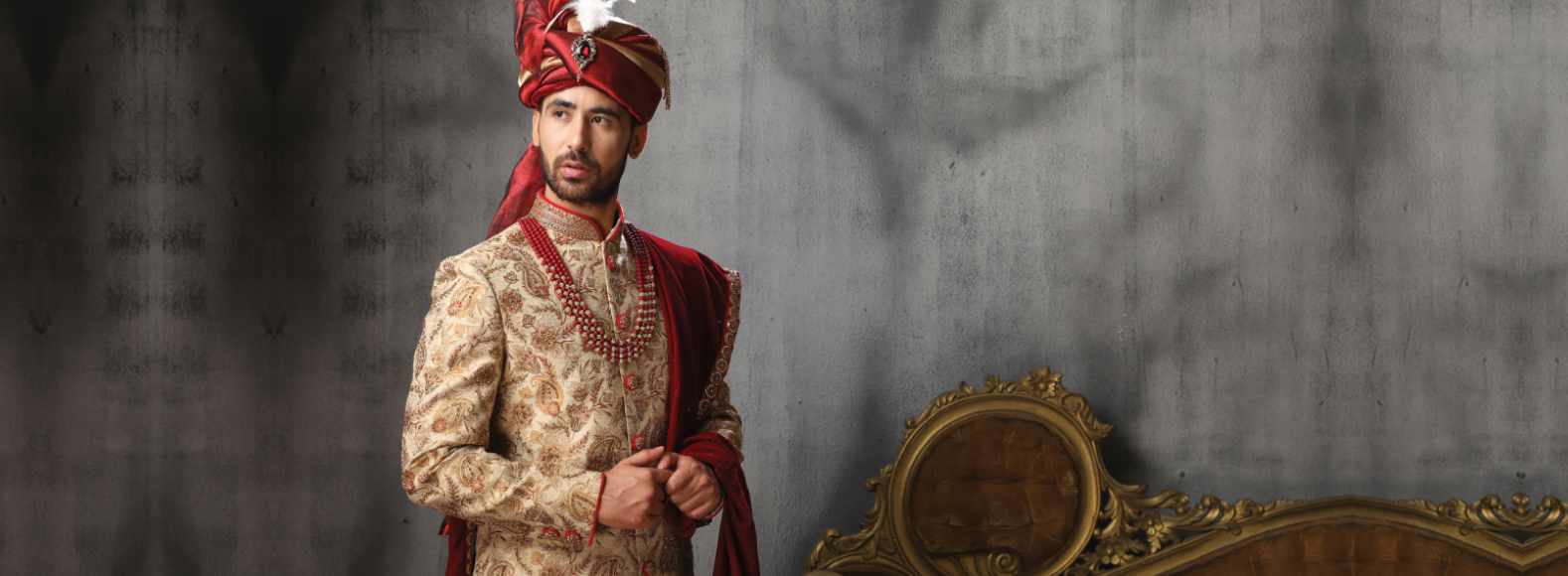 Latest Style Wedding Sherwani For Men and Makeup Ideas